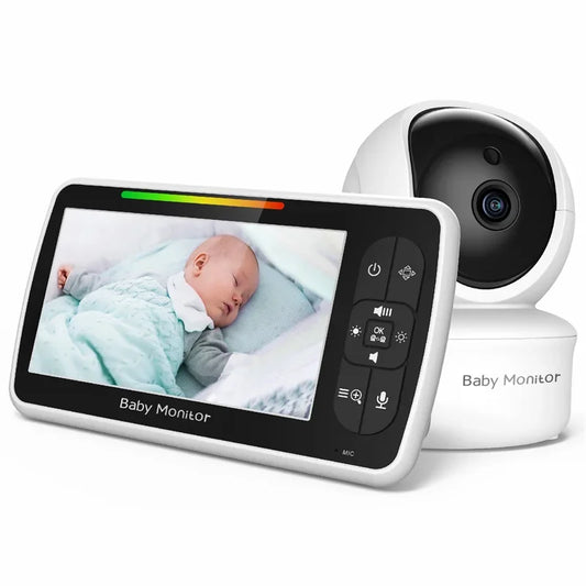 Babystar 5inch Video Baby Monitor with Remote