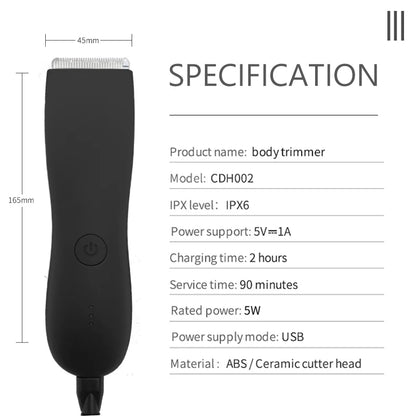 Body Hair Trimmer