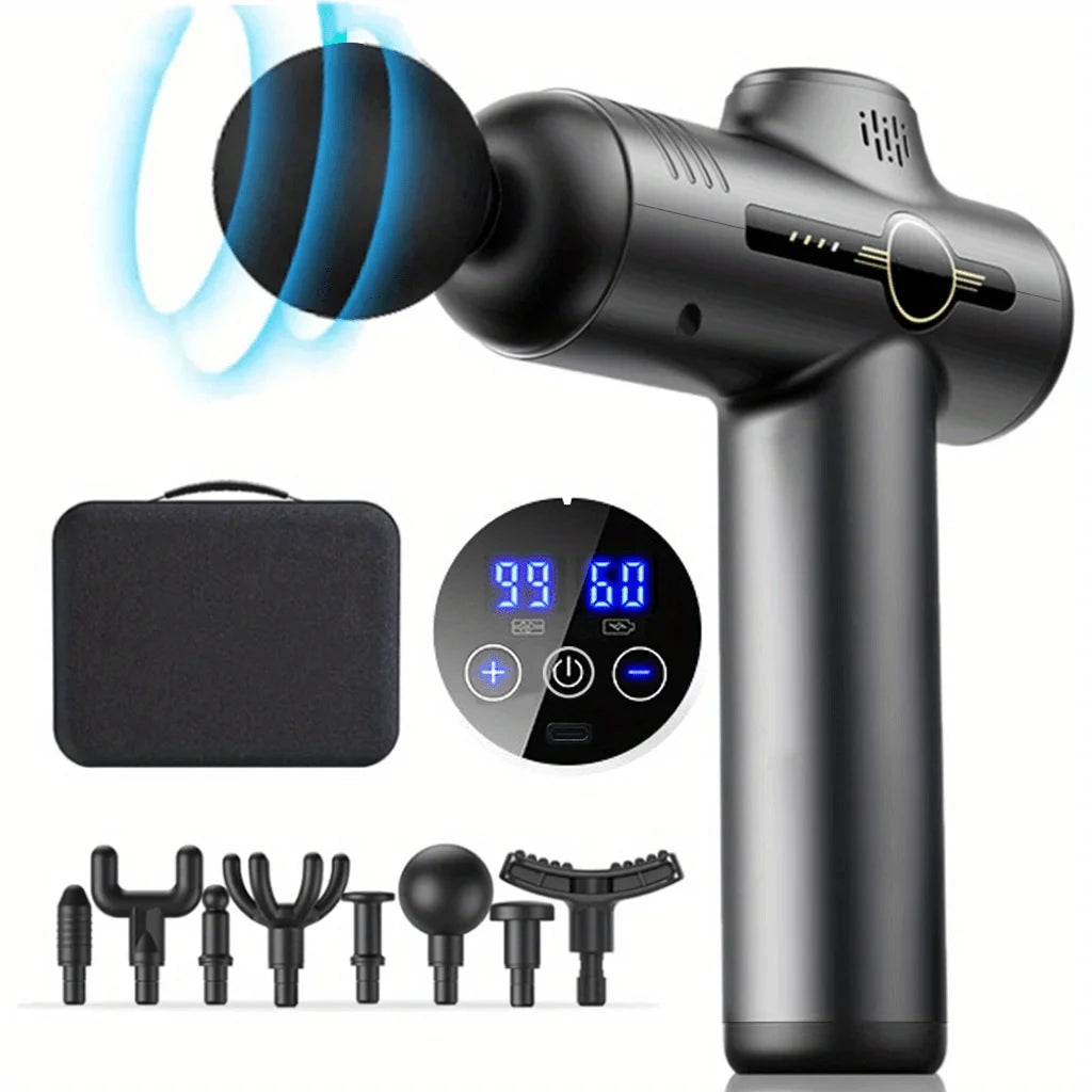 Portable Fascia Gun Vibration Massage Gun